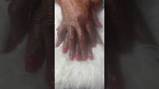 Full overlay acrylic nail on natural nail nails nailtech naturelovers [upl. by Budwig]