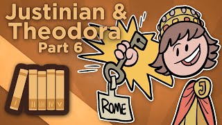 Byzantine Empire Justinian and Theodora  Fighting for Rome  Extra History  Part 6 [upl. by Scurlock]