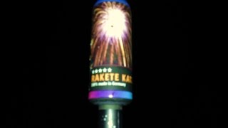 ZINK Rakete blau Silvester 20142015 [upl. by Casta384]