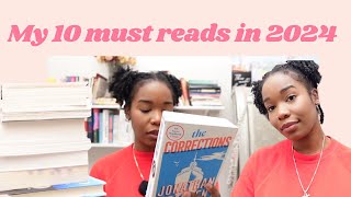 📖 10 books I MUST read in 2024⏰ [upl. by Alaikim697]