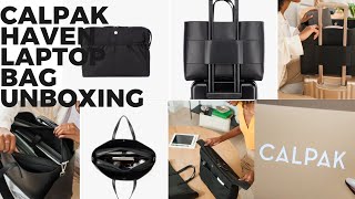 CALPAK Haven Bag Review unboxing and first impressions2023 [upl. by Dacie378]