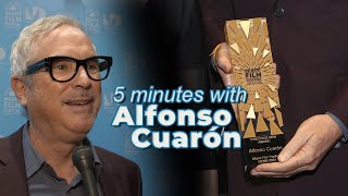 Five minutes with Alfonso Cuarón [upl. by Roselba]