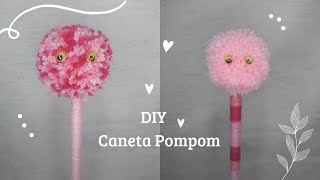 Como fazer Caneta Pompom  ♡ DIY Canetas Personalizadas ♡ [upl. by Molloy255]