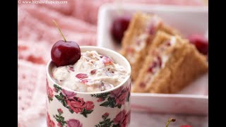 3 Ingredient Cherry Cream Cheese Spread Recipe [upl. by Ahtivak]