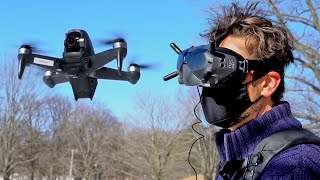 Handson DJI’s FPV is so immersive you’ll feel like you’re flying at nearly 90mph [upl. by Callery]