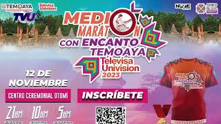 Medio Maratón con Encanto Temoaya 2023 [upl. by Ahsekim259]