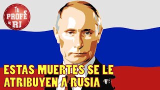 ESTAS MUERTES SE LE ATRIBUYEN A RUSIA [upl. by Aklim]