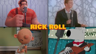 🎤 15 Referencias al RICK ROLL  Never Gonna Give You Up [upl. by Connell]