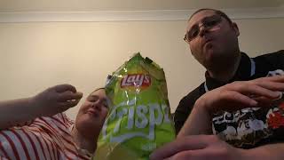 TESTING different crisps mukbang mukbang chewing mouthsounds crunching [upl. by Happy]