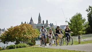 Ottawa the Cyclists City  Ottawa Tourism [upl. by Llertnek954]