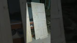 DIY Pine Doors diywoodworking pinewood pinetips shorts wood shortvideo diy interiordesign [upl. by Proudman222]