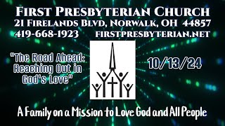 First Presbyterian Church Norwalk Ohio  Worship 101324 [upl. by Nilat]