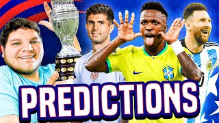 My 2024 Copa America PREDICTIONS [upl. by Liberati]