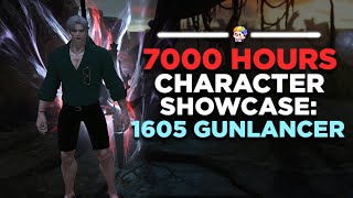 Lost Ark 7000 Hours Character Showcase  1606 Blue Gunlancer [upl. by Alfi]