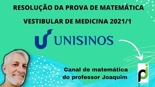 VESTIBULAR DE MEDICINA UNISINOS 20211 QUESTÃO 32 [upl. by Pelaga]