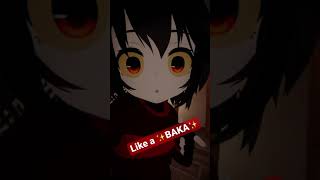 Send this to your favourite Baka ❤️ shorts vrchat anime [upl. by Josler]