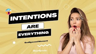 Godllywood moment Intentions are everything [upl. by Kcirted]