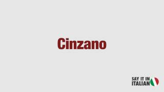 Cinzano [upl. by Fredenburg]