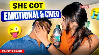 Faint Prank On MuskanShe Got Emotional 🥲  Nitesh Paswan [upl. by Ahseid]