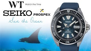 Seiko Prospex SRPF79 Is the ‘King Samurai’ Seiko’s best afford’ diver  Save The Ocean Manta Ray [upl. by Ived]