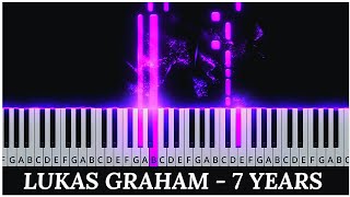 Lukas Graham  7 Years  Piano Cover [upl. by Anis783]