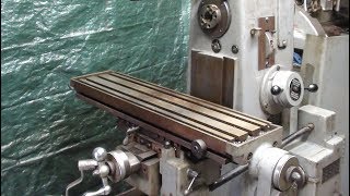 New CLAUSING Milling Machine Tips 497 pt 2 tubalcain [upl. by Noruq852]