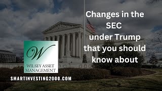 Changes in the SEC under Trump that you should know [upl. by Newbill]