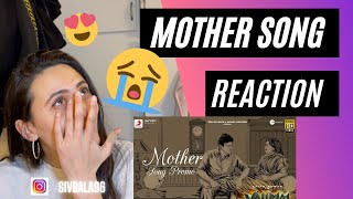 Valimai  Mother Song Lyric REACTION  Ajith Kumar  Yuvan Shankar Raja Sid Sriram Viknesh Sivan [upl. by Nevyar877]