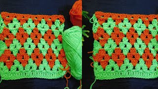 crochet blanket designbaby blanket pattern crochet easyknitting [upl. by Gavini516]