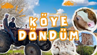 KÖYLÜ OLDUM   vlog [upl. by Meuser506]