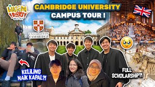 AKHIRNYA WASEDABOYS KE CAMBRIDGE UNIVERSITY CAMPUS TOUR NAIK KAPAL  WORLD TRIP 64 [upl. by Nadine87]