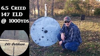 65 Creedmoor 147 ELD at 1000 Yards [upl. by Eul290]