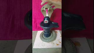 Mitti Se Mahadev ji ka Shivling banana sikhe  mahadev idol clay shorts viral amanparjapatiart [upl. by Dnalel]