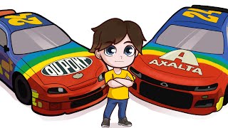 The Art of the NASCAR THROWBACK [upl. by Cordelie632]