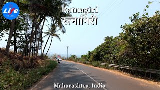 Driving Ratnagiri  Scenic Drive 4K HDR  Nivli Phata to Ganpatipule  Maharashtra INDIA [upl. by Assed]