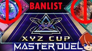 Banlist Evento Xyz Cup Festival Un Evento Con Eldlich y Maxx quotCquot D Master Duel YuGiOh TeamSetoX [upl. by Aidole526]