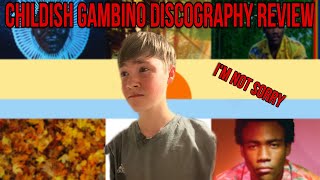 Childish Gambino Discography Rank Album Review MUSIC TIME [upl. by Chariot]