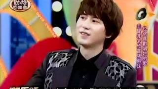 Eng Sub 100 Entertainment  KyuMin moment [upl. by Airehc228]