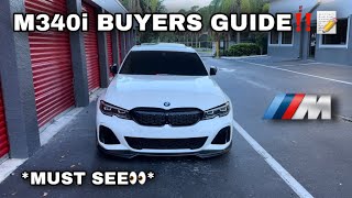 WATCH THIS BEFORE BUYING A M340i‼️ BUYERS GUIDE🔥 MUST SEE📝 [upl. by Poyssick]