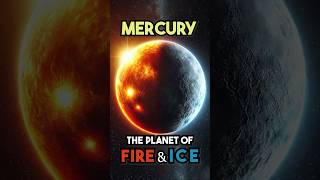 Mercury The Planet of FIRE And ICE space facts planets shorts [upl. by Eelegna]