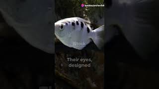 The Archerfish  The Aquatic Sniper  DigiCyclopedia shorts viral shortvideo [upl. by Scharff]