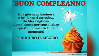 Frasi buon compleanno [upl. by Jamesy458]