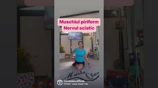 Sretching nervul sciaticmușchiul piriformSciatic nervePain Relief for Piriformis Syndromeshorts [upl. by Secilu]