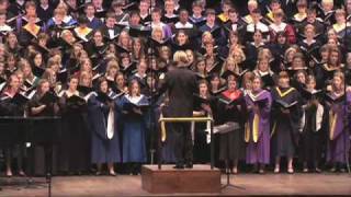 Eric Whitacre conducts quotCloudburstquot [upl. by Gottwald]