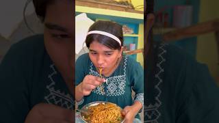 Spicy noodle challenge 💀 vlog trending food [upl. by Strickler688]