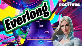 Fortnite Festival Everlong Foo Fighters  Guitarra  FC 100 Experto [upl. by Hermione]