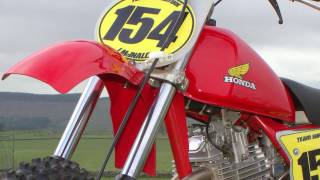 C amp J XR 500 Honda Twinshock Dirt Bike [upl. by Card327]