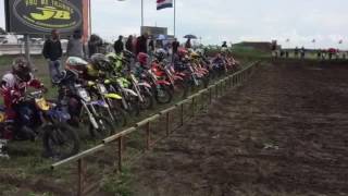 Motorcross start mc Flevoland DMX Midden 13 [upl. by Rovner]