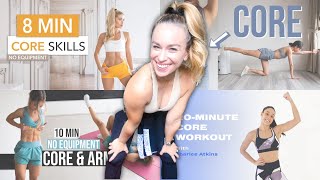 I TRIED YOUTUBER CORE WORKOUTS FOR A MONTH  charlee atkins emi wong pamela reif  more [upl. by Eseret226]