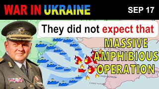 17 Sep CRIMEA IS SHAKING Ukrainians EXPEL RUSSIANS FROM OIL RIG BASES  War in Ukraine Explained [upl. by Linc]